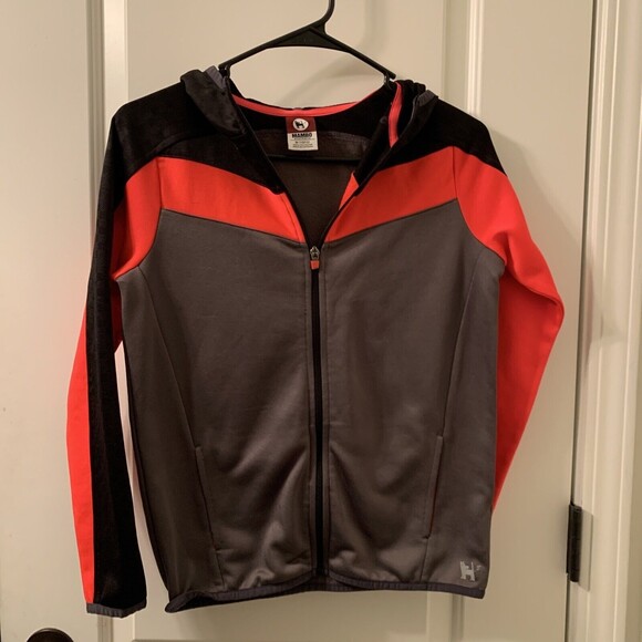 Mambo Australia Boys  Zip Up Track Jacket Athletic Size M 10/12 Multicolor - Picture 1 of 11